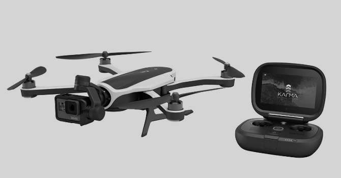 GoPro Karma - dron z kontrolerem